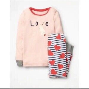 Mini Boden Kids Snug Long John Pajamas Size 10 Y